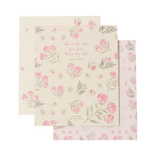 Load image into Gallery viewer, Stationery Paper Pad Pink floret | pd-581
