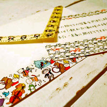 Load image into Gallery viewer, Masking Tape Cat Ties | msk-023
