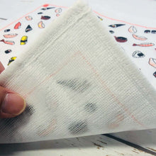 Load image into Gallery viewer, Kaya Fabric Cotton Dish Towel Sushi Illustration | Fkn-003
