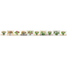 Load image into Gallery viewer, Masking Tape Fujico Flowers in Vase with Background | msk-004
