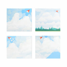 Load image into Gallery viewer, Block Memo Pad Paper Airplane | wp-074
