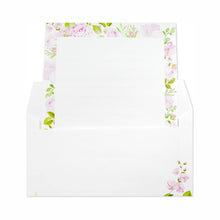 Load image into Gallery viewer, Stationery Paper and Envelopes Set Pink Rose | lst-236
