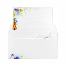 Load image into Gallery viewer, Stationery Paper and Envelopes Set Music | lst-237
