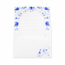 Load image into Gallery viewer, Mini Note Cards and Envelopes Set Blue Rose | mml-005
