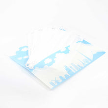 Load image into Gallery viewer, Antibacterial Mask Case Clouds and Silhouette | cf-107
